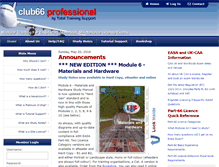 Tablet Screenshot of club66pro.com